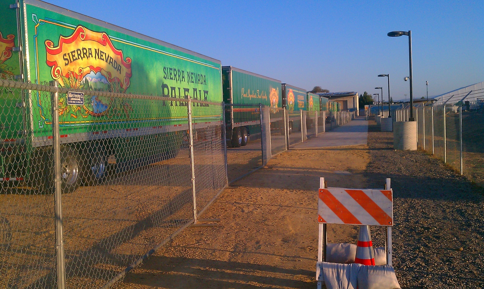 Sierra Nevada chain link fence rental